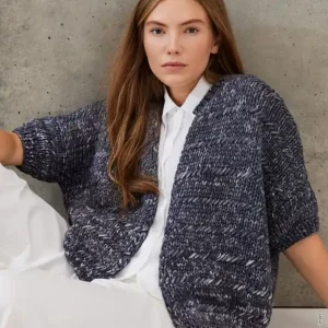 Neuheit Jacke Mit Querrippemuster aus Gelato (Vintage)