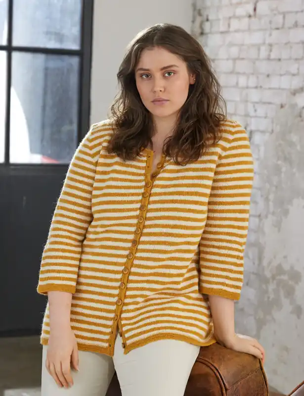 Cardigan Bajads (Var 2) aus Ecopuno Ab Werk