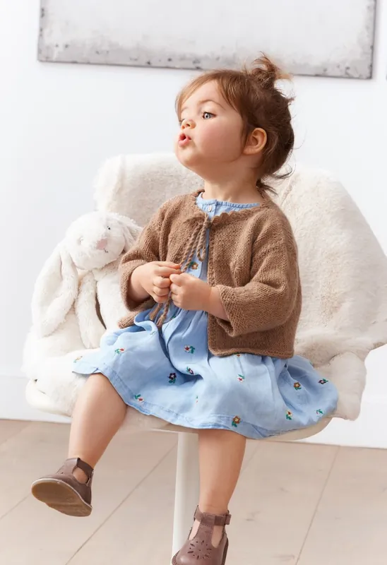 Limited Edition Babyjacke (III) aus Ecopuno