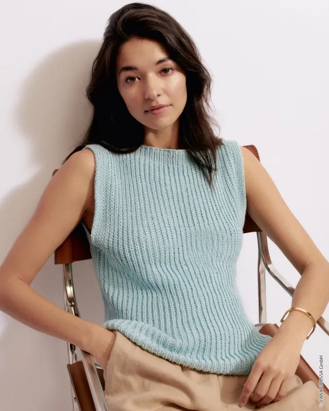 Nur Heute Halbpatent Top aus Brigitte No. 4