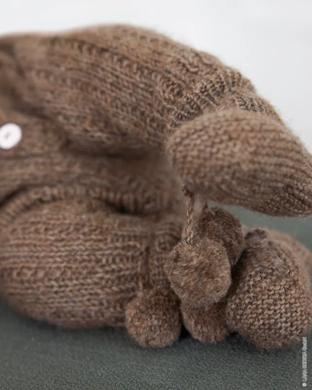 Top-Qualität Schühchen Mit Bommel aus Ecopuno