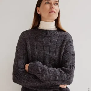 Pullover Mit Strukturmuster aus New Classic Rabatt