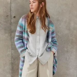 Neue Kollektion Lange Jacke aus Gianna & Silkhair