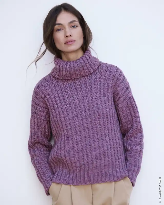 Premium Rollkragen-Pullover aus New Classic