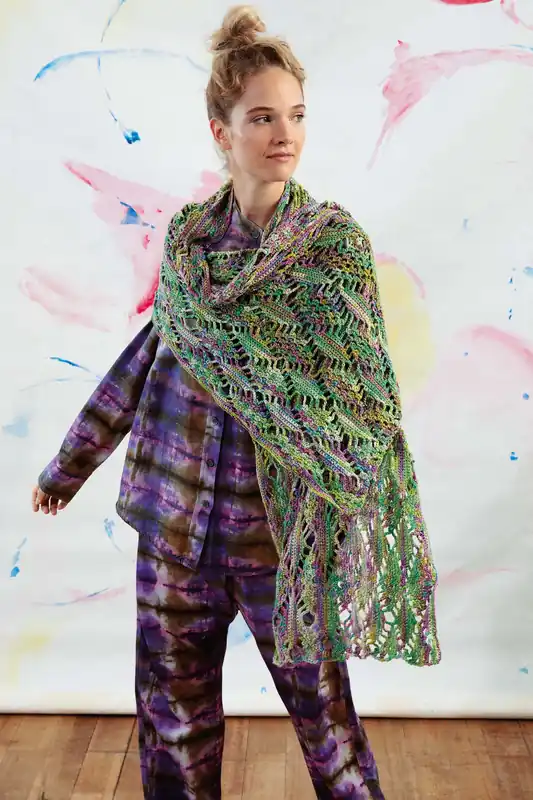 Schultertuch aus Karma Handgefertigt