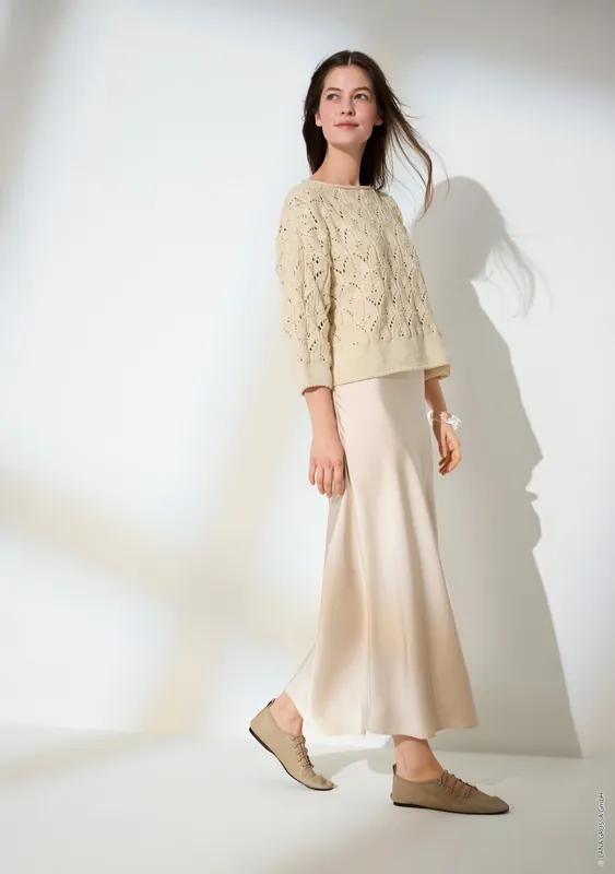 Pullover Im Ajourmuster aus Cotton Wool Must-Have