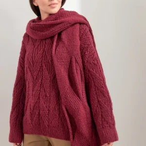 Knallerangebot Pullover Mit Ährenmuster aus Spuma