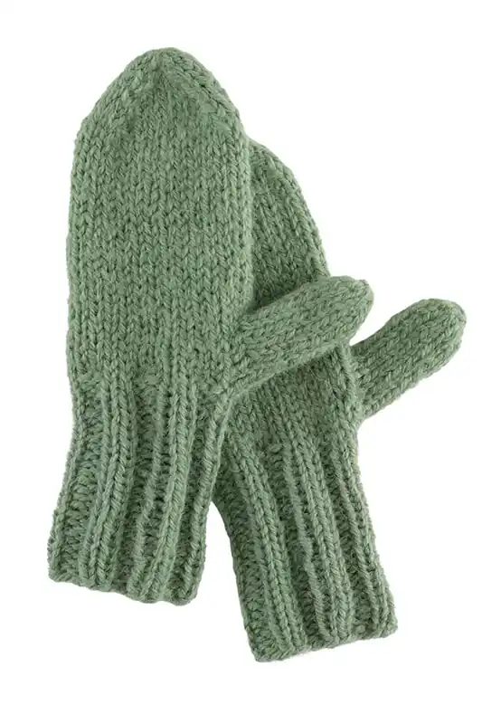 Echt Gloves More Moments aus WOOLADDICTS Earth