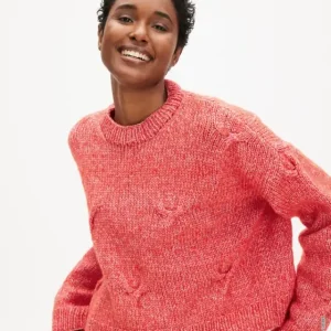 Pullover Mit Versetztem Zopfmuster aus Twinny Rabatt