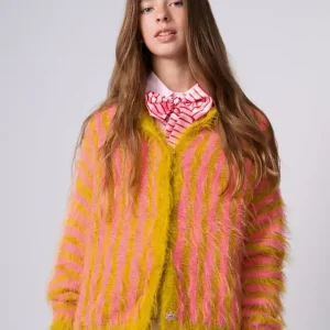 Neue Ware Quer Gestrickte Jacke aus Basta