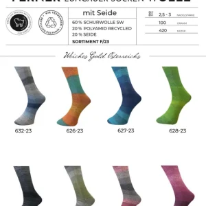 Ferner Wolle Lungauer Sockenwolle Seide Preis Gesenkt