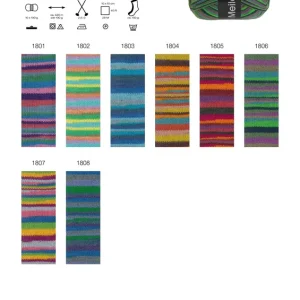 Kostenloser Rückversand Sortiment - 8x MEILENWEIT 100g Granita