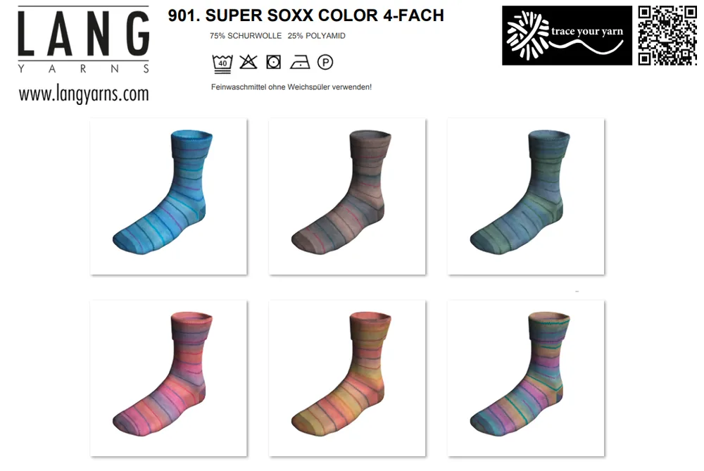 Super Soxx 100g 4-fädig Cocktail Heute Kaufen