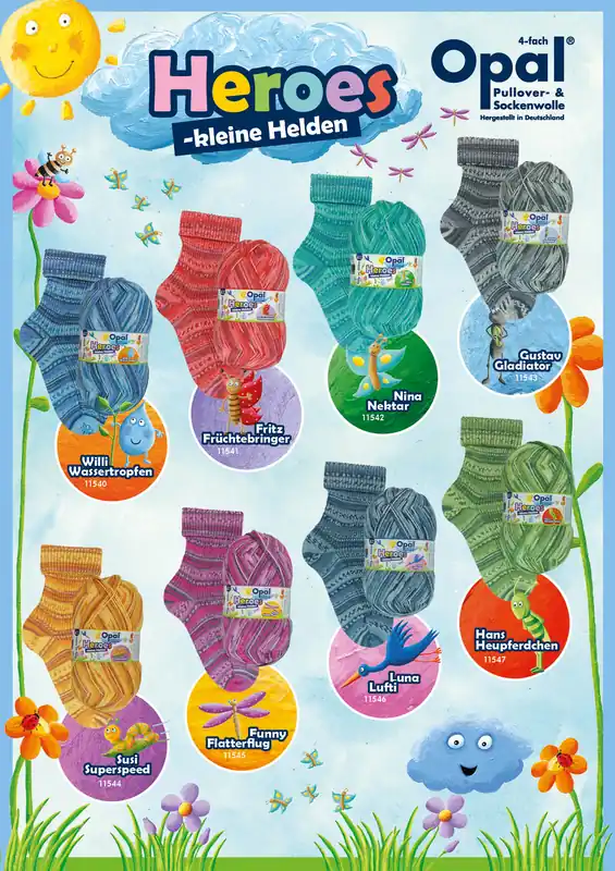 Solange Der Vorrat Reicht OPAL 4-fach 100g Heroes