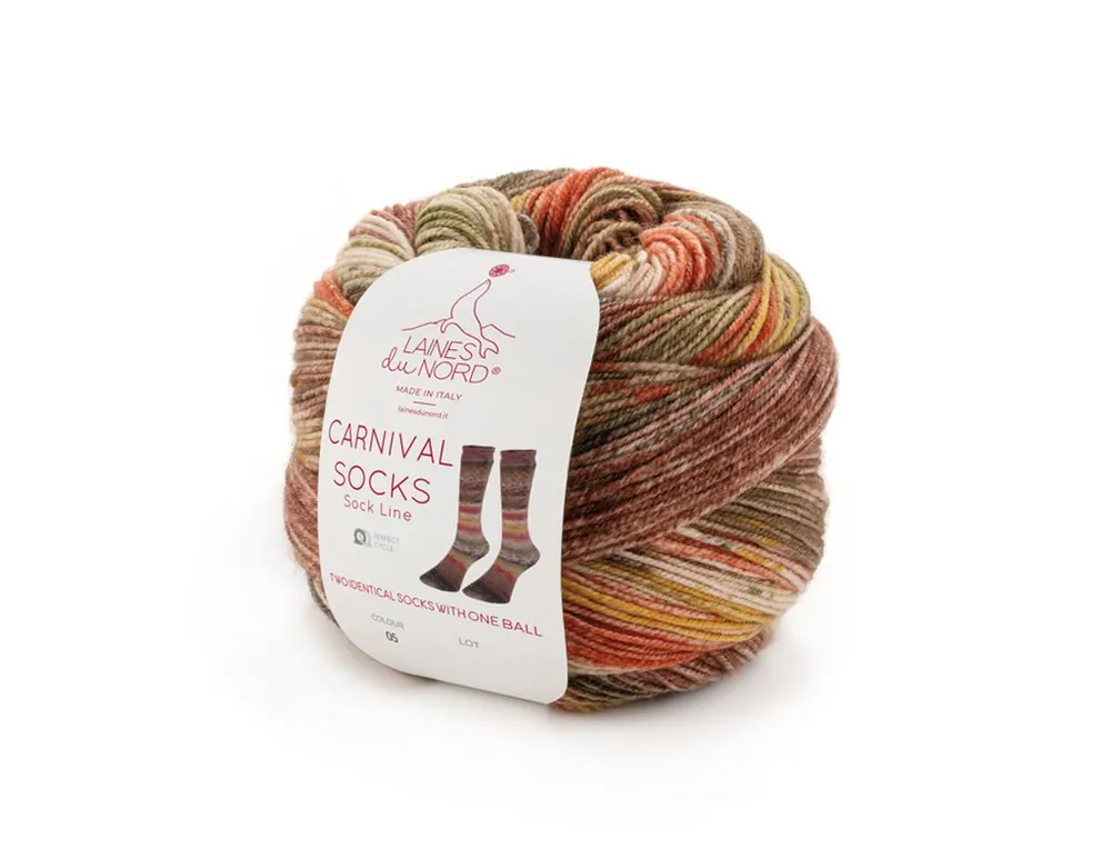 Schneller Versand Laines du nord Carnival Sock