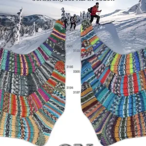 Neu Im Sortiment ONline Supersocke 6-fach 150g Sort. 389 Alpin Color