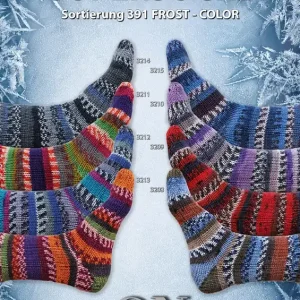 Schneller Versand ONline Supersocke 8-fach 150g Sort. 391 Frost Color