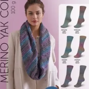 Bestpreis REGIA Premium Merino Yak Color 4-fach