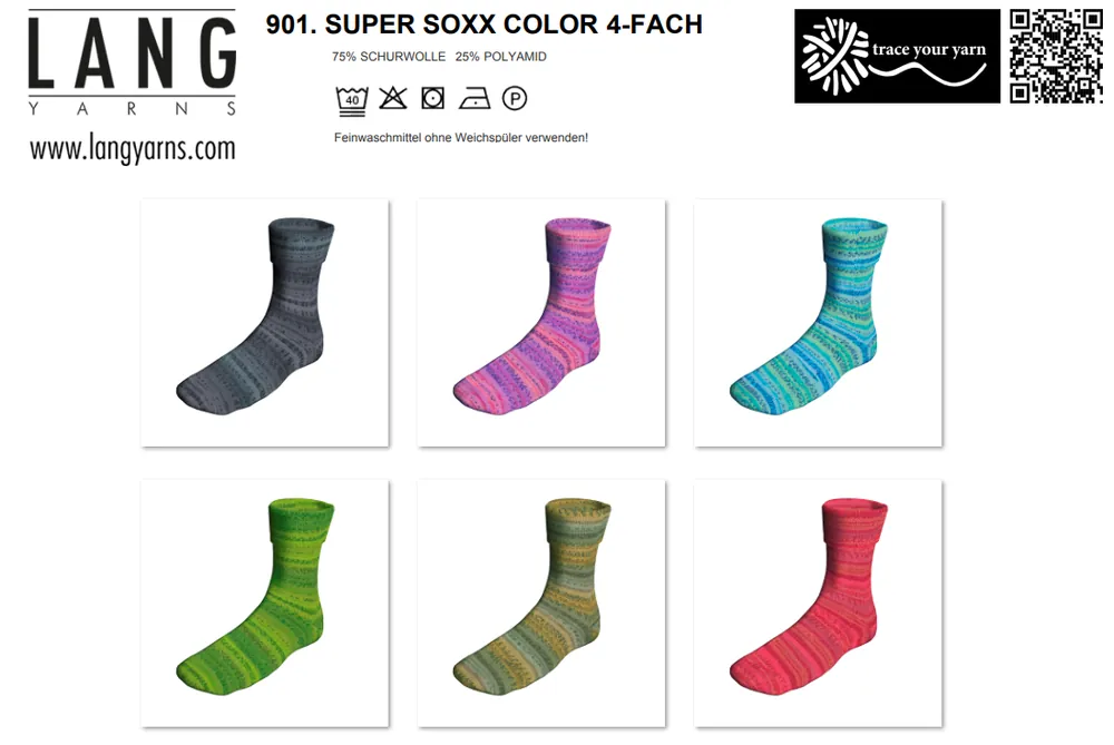 Super Soxx 100g 4-fädig MountainSoxx Sonderaktion