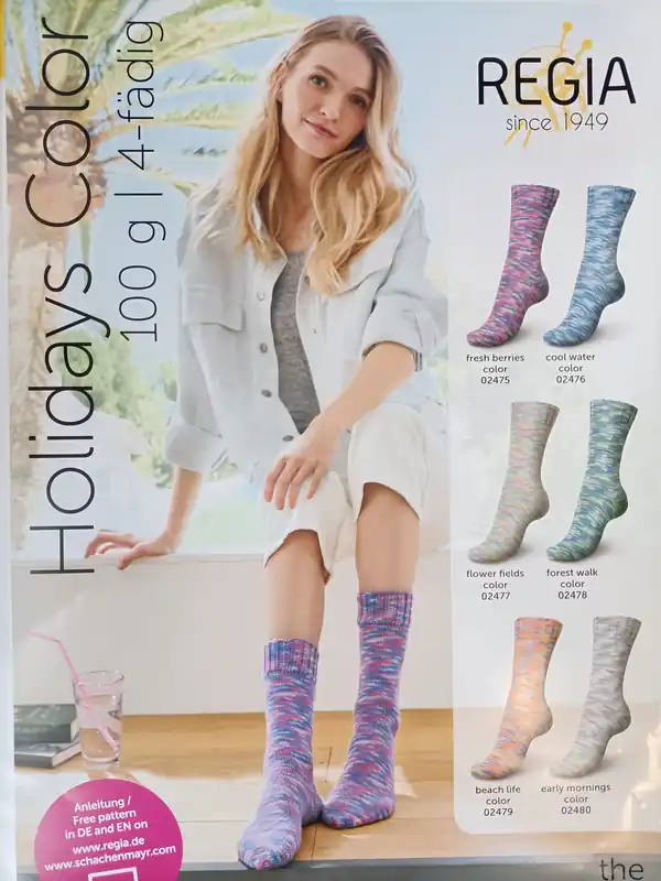 Kostenloser Rückversand REGIA 4-fach Holidays Color