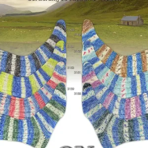 Echt ONline Supersocke 6-fach Sort. 384 Merino-Color 150g