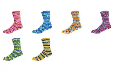 Expressversand ONline Supersocke Sort. 357 Merino Extra Fine Color 100g