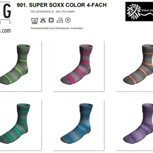 Super Soxx 100g 4-fädig TeamPlayer Preisreduziert