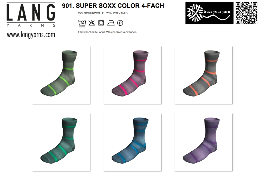 Super Soxx 100g 4-fädig TeamPlayer Preisreduziert