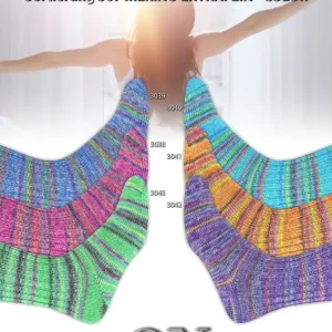 Fertigsocken aus ONline Supersocke Sort. 367 Merino Extrafein Highlight