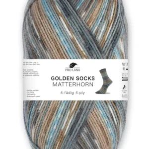 Markenware Pro Lana Golden Socks 4-fach Matterhorn