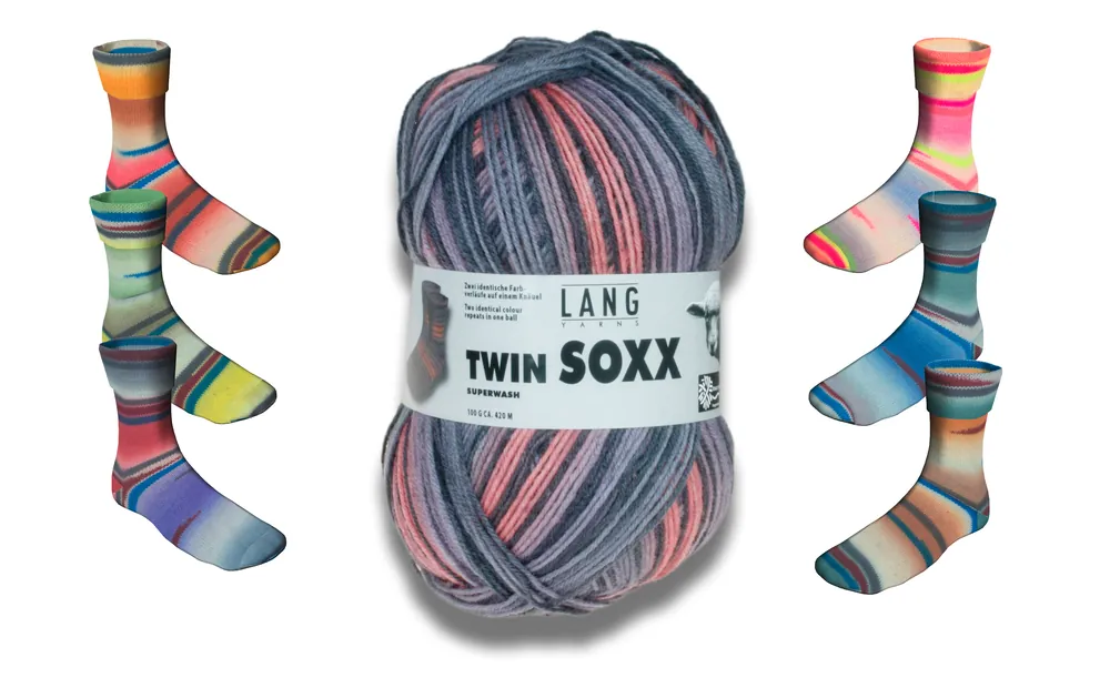 Twin Soxx 100g 4-fädig 1101 Style of Africa Original