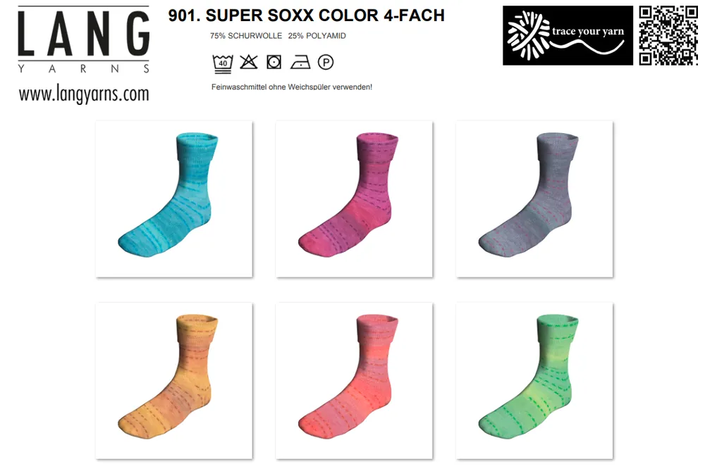 Must-Have Super Soxx 100g 4-fädig Space Color