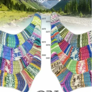 ONline Supersocke 6-fach 150g Sort. 372 Merino Color Preis Gesenkt