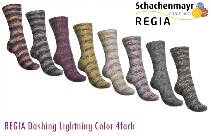 REGIA 4-fach Dashing Lightning Color Rabatt