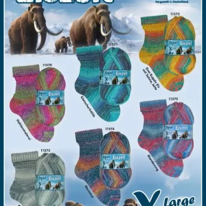 OPAL 8-fach 150g Xlarge Eiszeit Markenware