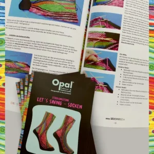 OPAL Strickanleitung Let´s Swing - Socken Kostenfreie Lieferung