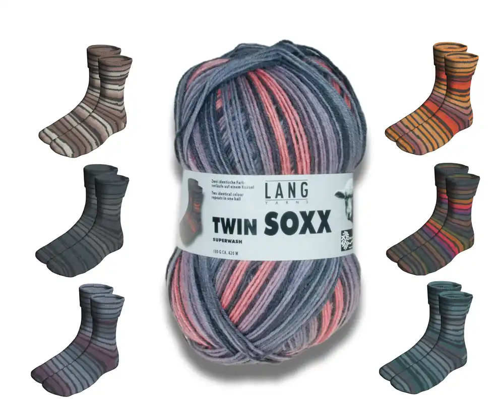 Twin Soxx 100g 4-fädig 909.0183-190 Top-Qualität