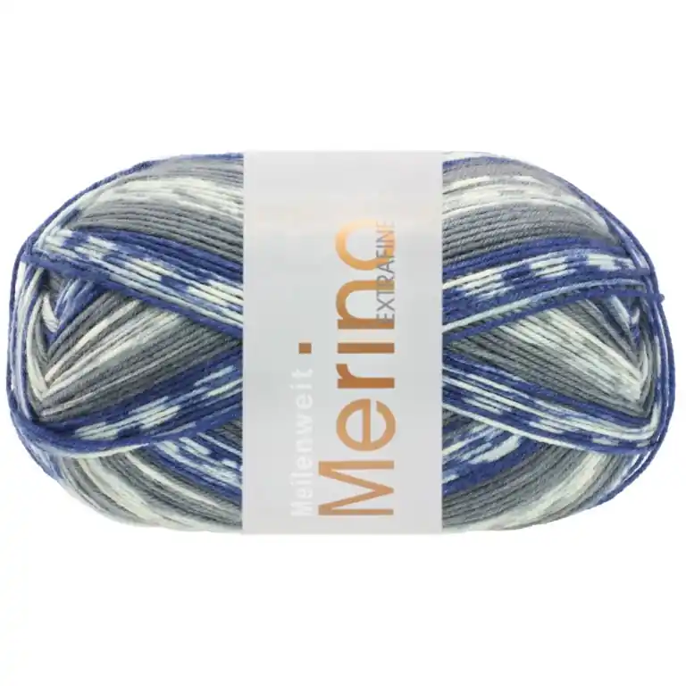MEILENWEIT 100g Merino Extrafine Denim Mix Neuheit