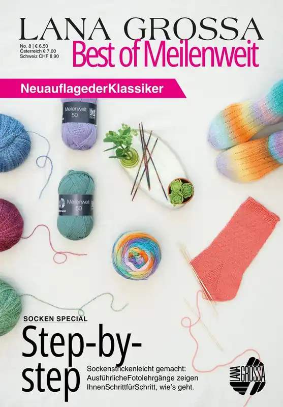 Lana Grossa Meilenweit Booklet 8 – Best of Hochwertig