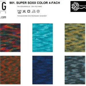 Sonderangebot Super Soxx 100g 4-fädig Fruit Soxx