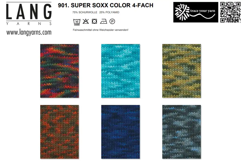 Sonderangebot Super Soxx 100g 4-fädig Fruit Soxx