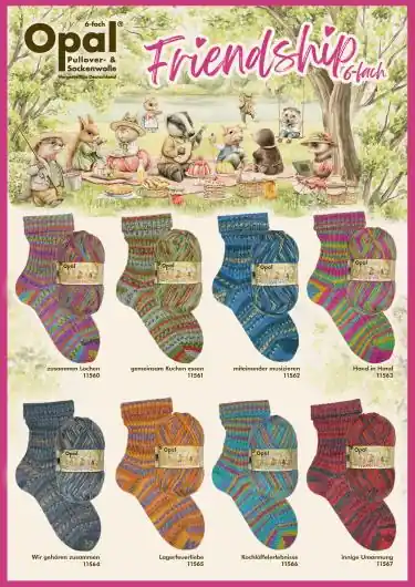 OPAL 6-fach 150g Friendship Top-Seller