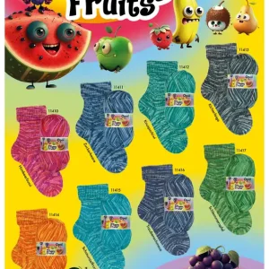 OPAL 4-fach 100g Funny Fruits Gratis Versand