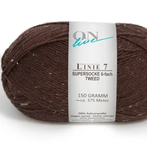 ONline Supersocke Linie 7 Tweed 6-fach Hochwertig