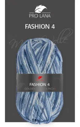 Neuheit Pro Lana Golden Socks 4-fach Fashion 4