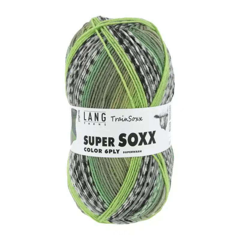 Neue Ware Super Soxx Color 150g 6-fach Train Soxx