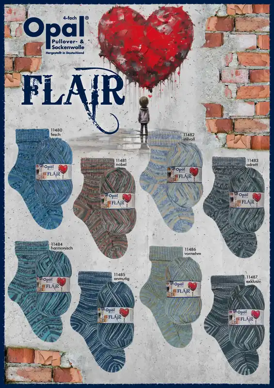 OPAL 4-fach 100g Flair Ausverkauf