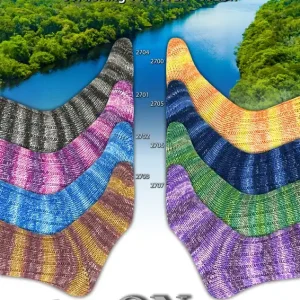 Sofort Bestellen ONline Supersocke 6-fach 150g Sort. 317 River-Color