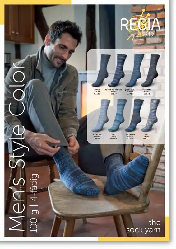 Limited Edition REGIA 4-fach Men`s Style Color