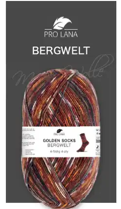 Sortiment – Pro Lana Golden Socks 4-fach Bergwelt Meistverkauft
